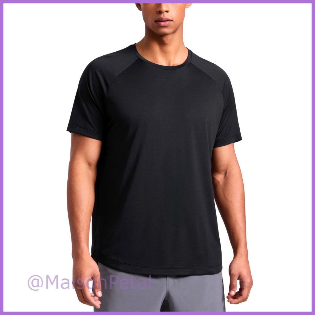 Quick Dry Moisture Wicking Polyester T-Shirt For Workouts